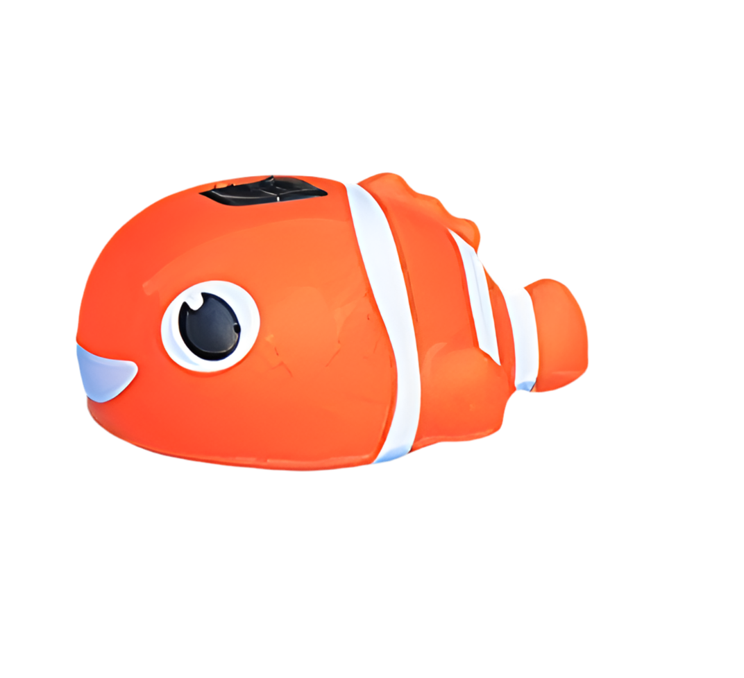 Floating Pool Chlorine Dispenser with Solar Light, Clownfish Pool Chlorine Floater for 4x3” Chlorine Tablets, Easy Opening Chlorine Tablet Holder Floater., CT709HA