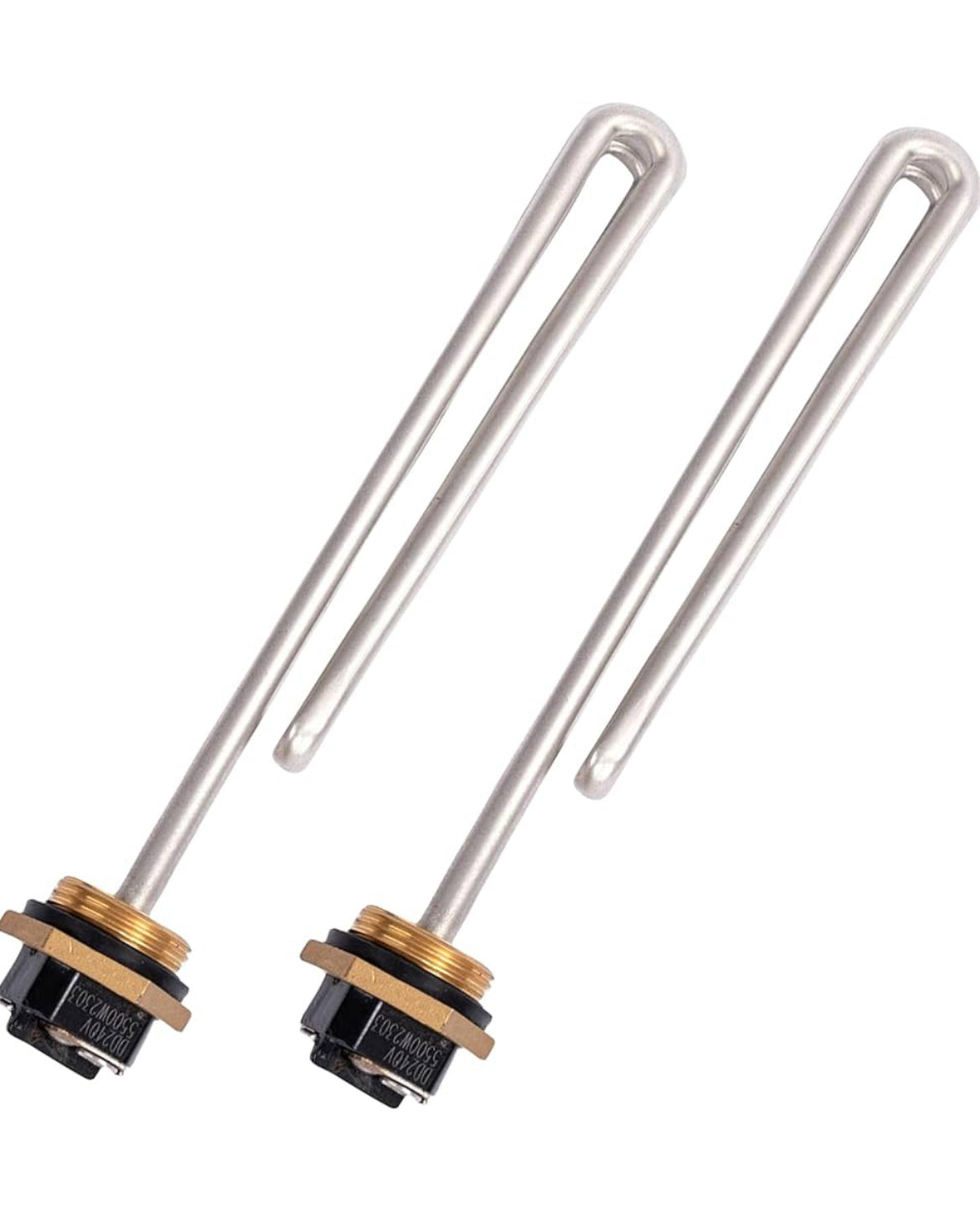 5.5kw 208v/240v 2pcs CZXELE7623 Spa Heater Element,Suitable for Hayward H-Series Comfort Zone,C-SPA-XI,C-SPA-X,C-Spa IX Series Electric Heater