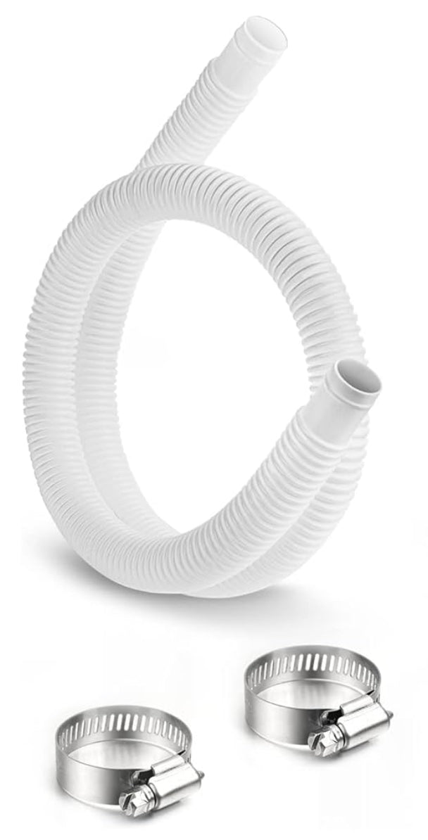 1.25" Pool Pump Replacement Hose for Above Ground Pools - 59" Long Pool Hose Compatible with Intex Coleman Pool Filter Pump