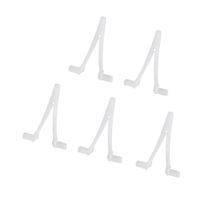 5 Piece Swimming Pool Accessories Butterfly V Clips Replacement Standard Pole Attachment Clips for Skimmer Net Leaf Rake Brush