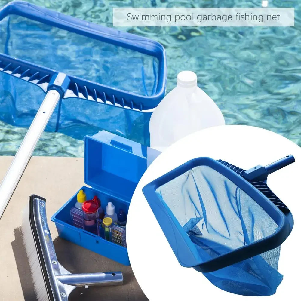 New Professional Leaf Rake Deep  Swimming Pool Cleaning Net Rubbish Skimmer Pool Net Spa Pool Cleaning Net Clean Pool Accessorie