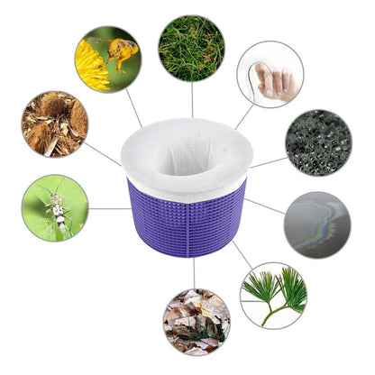 3 pack Skimmer Socks Household Perfect Savers Nylon Mesh Design For Filters Baskets Skimmers Swimming Pool Accessories