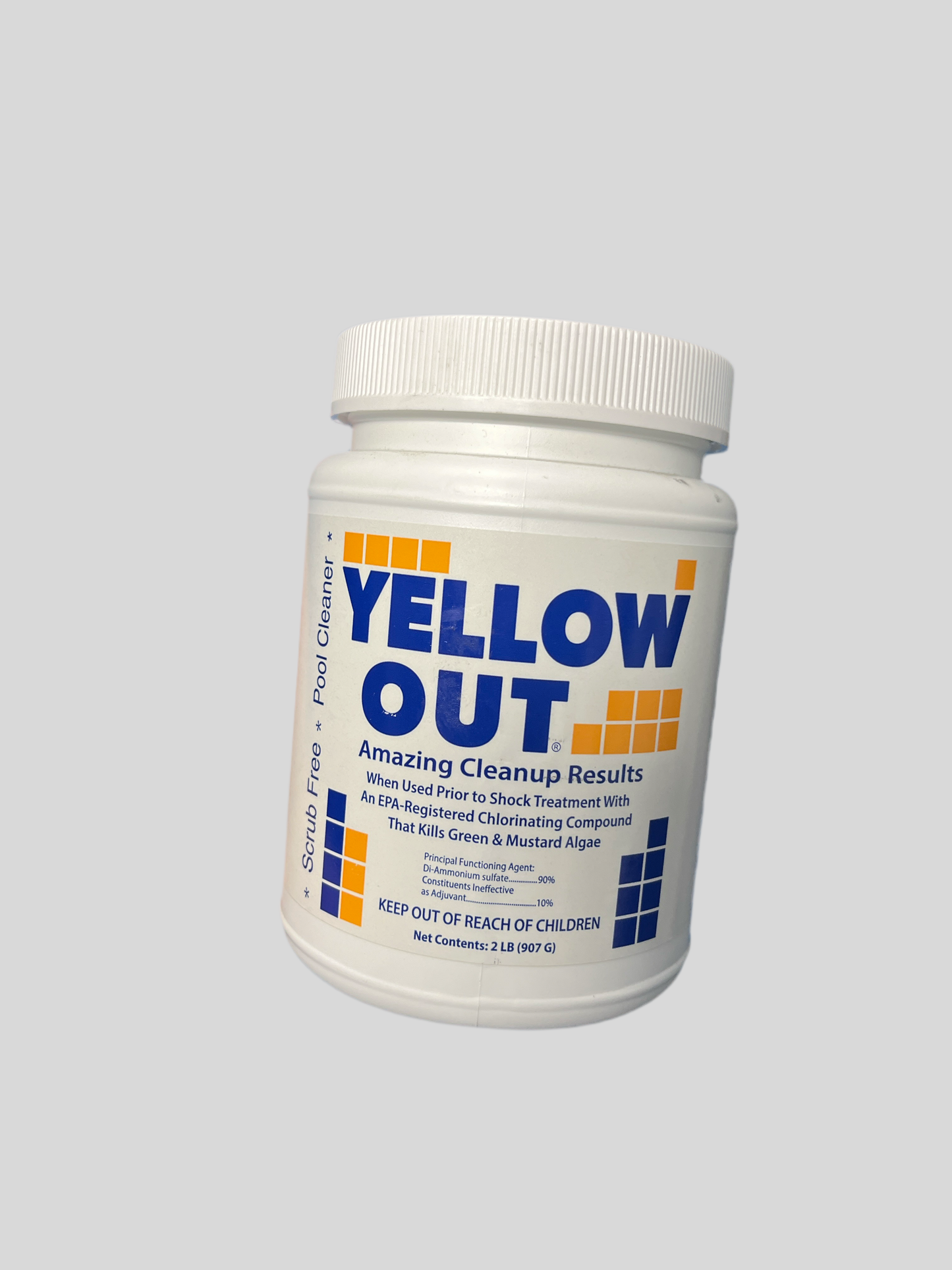 Yellow Out Clean up results