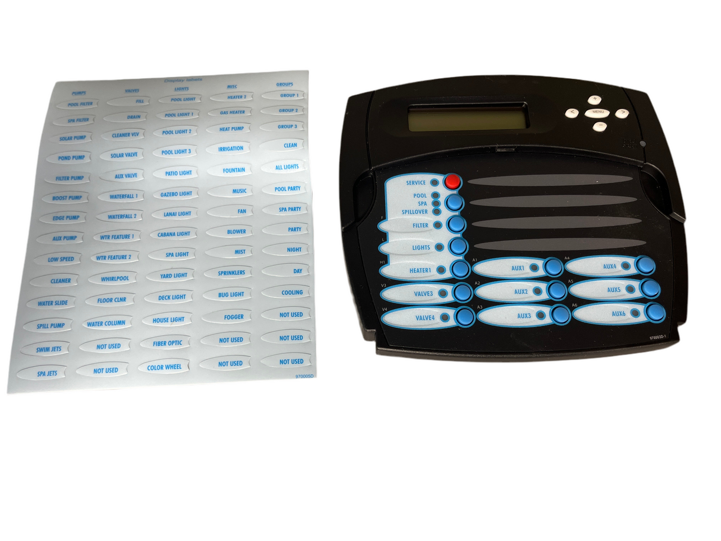 Yoursme GLX-Local-PS-8 Local Display and Keypad Replacement for Hayward Goldline Aqua Logic Automation and Chlorination Models AQL-PS-8-V, AQL-PS-8, PS-8 System