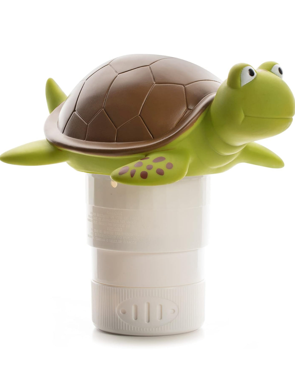 XY-WQ Chlorine Floater, Floating Pool Chlorine Dispenser (Turtle), Fits 1 and 3 Inch Tablets for Large and Small Pools, Hot Tub, Spa