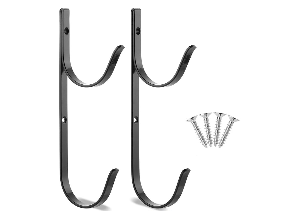 UNCO Pool Pole Hanger - 2 Pack, Pool Equipment Hooks for Poles and Hose, Accessories