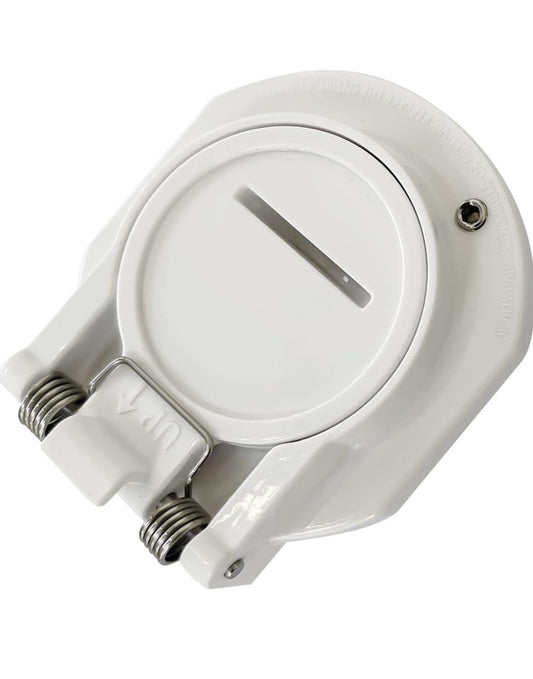 MAKHOON Free Rotation Pool Vacuum Vac Lock Safety Wall Fitting W400BWHP, W400BLGP, GW9530 Replacement for Zodiac, Hayward, Pentair Suction Pool Cleaners