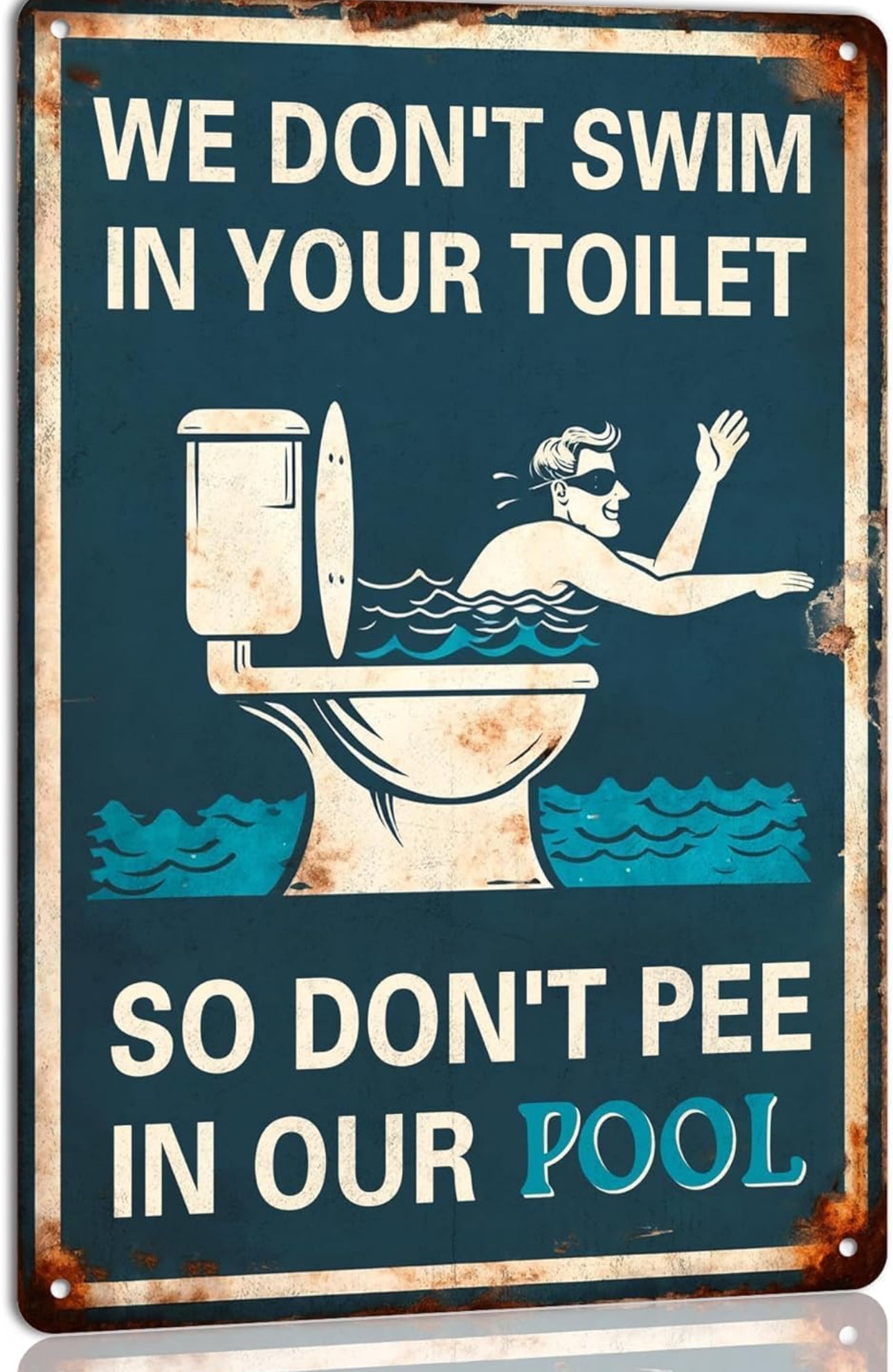Pool sign